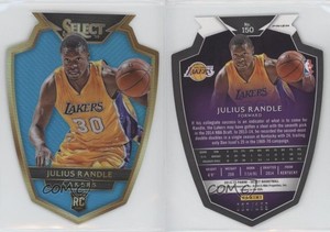2014-15 Panini Select Premier Level Blue Prizm /199 Julius Randle #150 Rookie RC