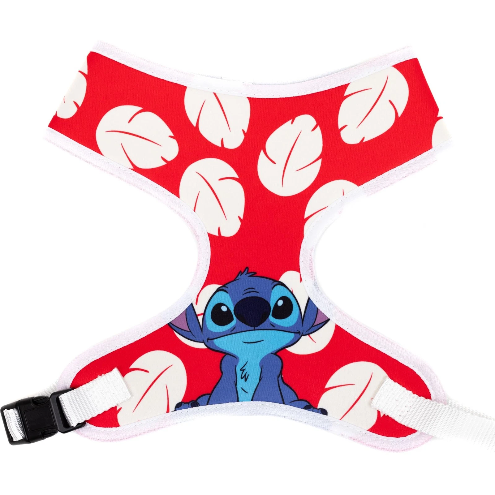 Disney Pet Harness, Dog Collar Plastic Buckle, Lilo and Stitch Sitting Pose and