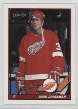 1991-92 O-Pee-Chee Doug Crossman #341 0a4