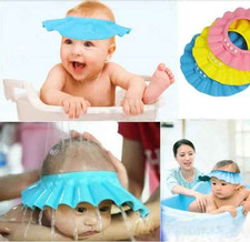 New Adjustable Kids Baby Shampoo Bath Bathing Shower Cap Hat Wash Hair Shield