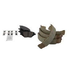 TRQ Front Ceramic Brake Pads Set for 2016-2021 Chevrolet Spark Quiet Low Dust