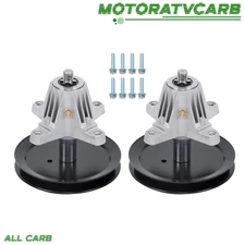 ALL-CARB 2pcs Spindle Assembly For MTD Cub Cadet 46" Deck 918-04865A 618-04636