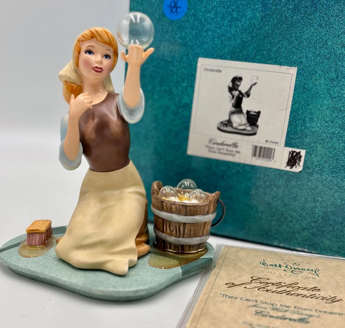 WDCC シンデレラ　FairyTaleWedding WDCC Cinderella And Prince Cake Topper Fairy Tale Wedding - 11K