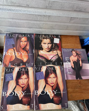 Lot of 5 Vintage Victoria's Secret Lingerie Catalog Late 90's 1999 Tyra Heidi