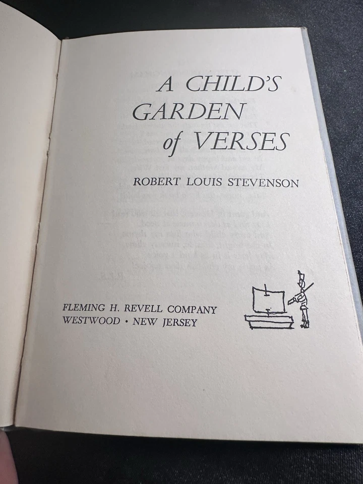 A CHILD'S GARDEN of VERSES by Robert Louis Stevenson Foto 4 de 4