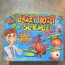 Science By Me Crazy Body Science Educational Science Kit, Ages 8 