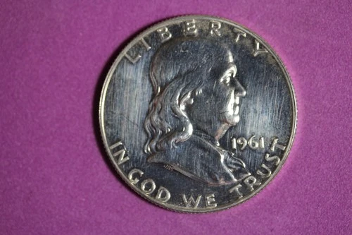 ESTATE FIND 1961 - PROOF Franklin Half Dollar!!  #N07913