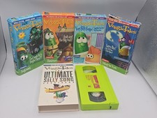 Veggie Tales VHS Lot of 5 Tapes - Obedience, Forgiveness, Truth And More
