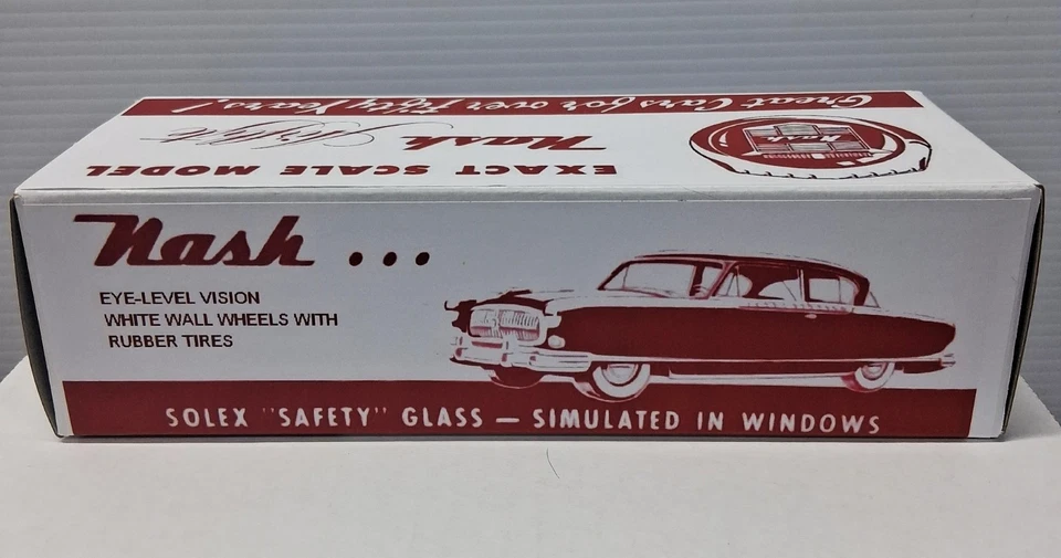New 1953 Nash Airflyte Dealer Promo Model REPLICA BOX ONLY ... NO CAR - Image 3 of 4