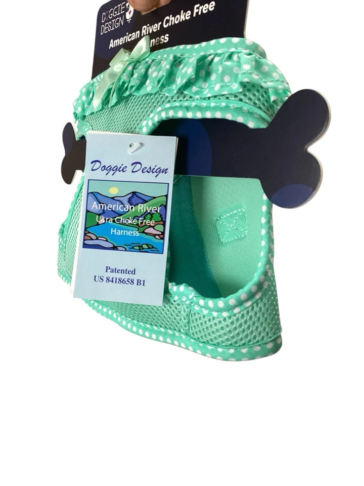 American River | Aqua | Choke-Free | Dog Harness - Large | 19”-21” Chest 16-25Lb - Image 4 of 4