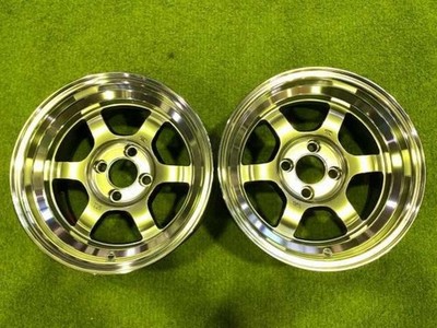 Unused RAYS VOLK RACING TE37V Wheels Rims 14in 7.5J+5 4x100 MX-5 AE86 Civic 