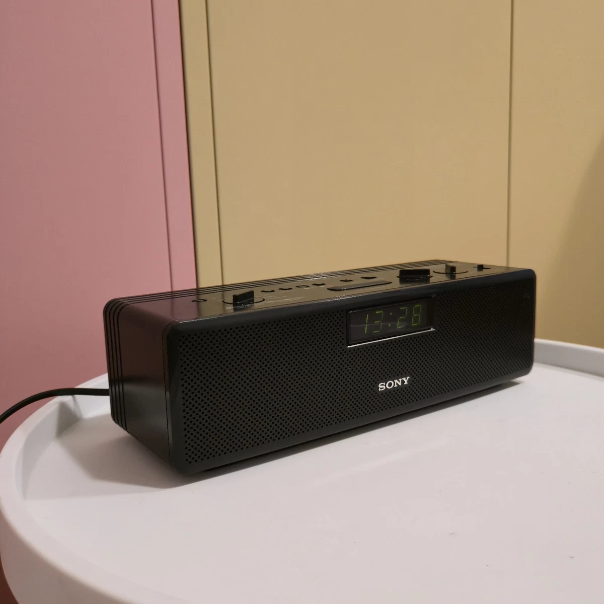 Radio reloj de radio despertador digital Sony Dream Machine ICF-CS950L AM/FM negro