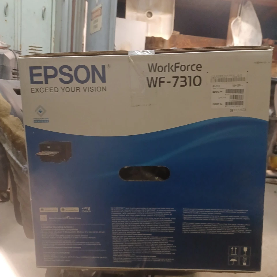Epson Workforce Pro WF-7310 Wireless Color Inkjet Printer Wide Format 13" x 19" - Image 4 of 4