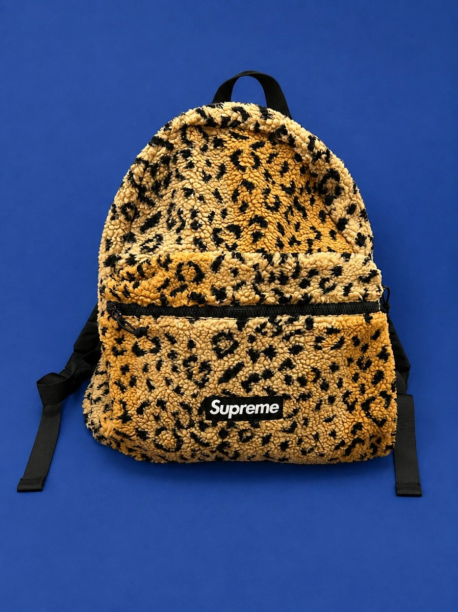 Supreme Fleece Backpack Bags for Men for sale | eBay