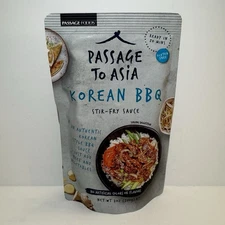 Passage to Asia Korean BBQ Stir-Fry Sauce 7oz | Gluten-Free | Exp 02/2026 |