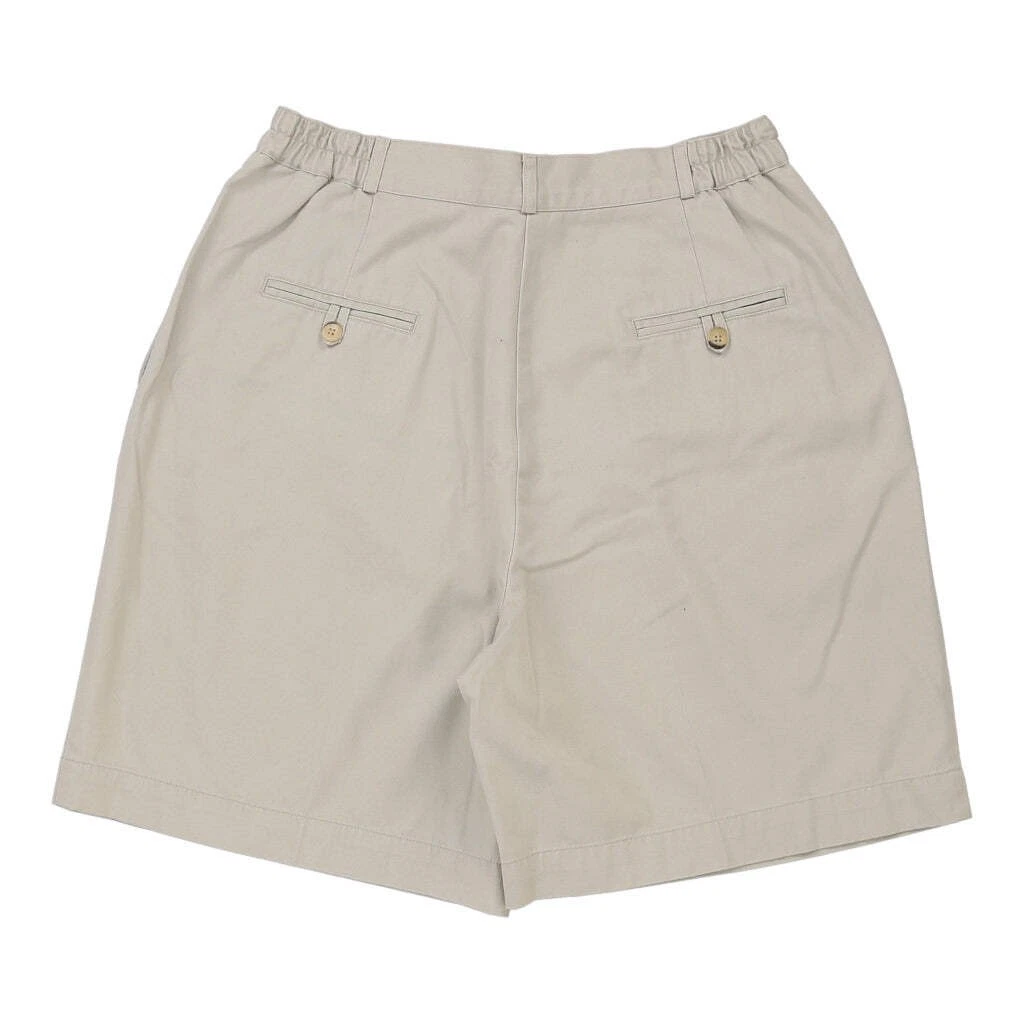 David Brooks Chino Shorts - 31W 9L Beige Cotton