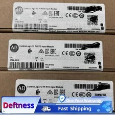 Sealed AB 1756-IR12 /A ControlLogix Non-Isolated RTD Input 1756IR12 US Free Tax