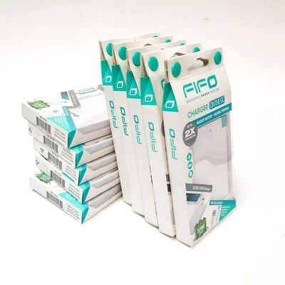 FIFO 10 Wholesale POWER BANKS JOB LOT Stock Battery Phone Charger Ultra-Thin RRP £99
