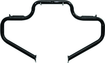 Lindby Black Multibar Engine Guard Highway Bar w/ Pegs Crash Bar Harley Softail