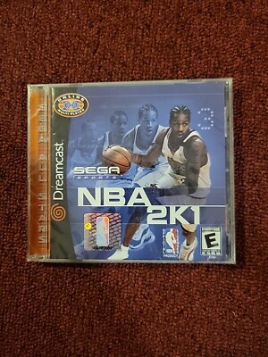NBA2K1 Sega Sports Factory Sealed All Stars Edition Complete Allen Iverson NBA