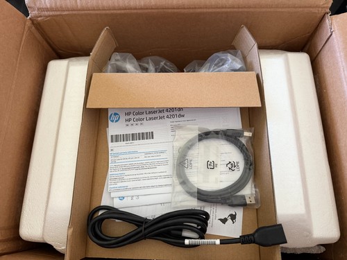 HP Color LaserJet Pro 4201dw Wireless Color Laser Printer 4RA86F#BGJ - Picture 2 of 2