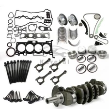 G4KE Engine Overhaul Rebuild Kit w/ Crankshaft Rods Timing For Hyundai Kia 2.4L