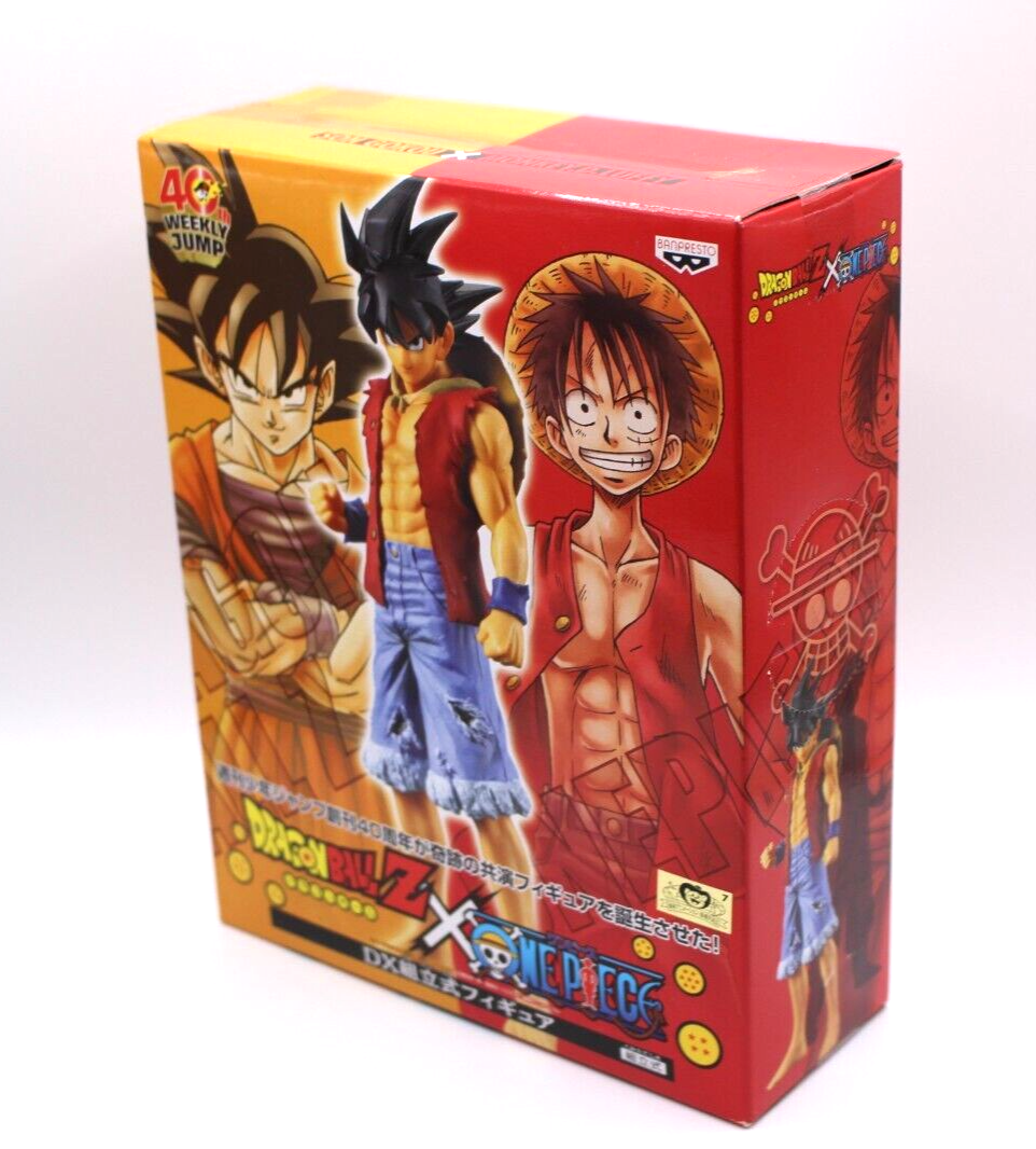 Dragon Ball Z x One Piece 40th Weekly Jump Goku Figure 7.08in