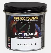 House Of Kolor Dp21 Lazuli Blue Dry Pearl Paint Effect 2 Oz.