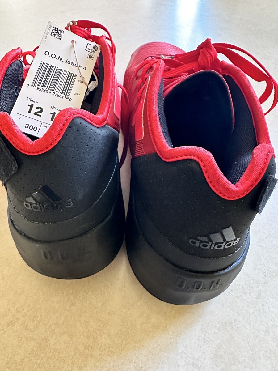 Adidas DON Issue 4 Basketball Shoes sz 12 Red GX6886 Donovan