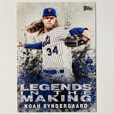 2018 Topps - Legends in the Making Series 1 #LTM-NS Noah Syndergaard Tc3