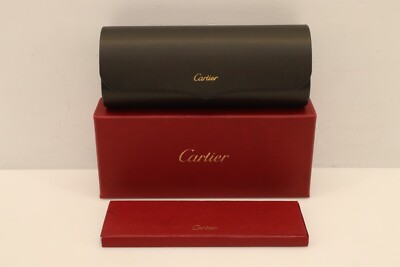 CARTIER C-Design 57-18-140 MM Rimless Pink Lens Sunglasses
