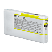 Epson C13T913400 Tintenpatrone Gelb, 200 Ml, Original, Tintenstrahl