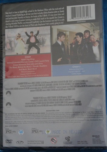 Grease (Double Feature) DVD - Picture 2 of 3