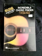 Incredible Chord Finder Guitar Method Supplement to Any Method Hal Leonard 1975