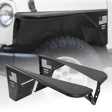 Tube Front Wheel Fender Flare Muddy Guard Armor For 1997-2006 Jeep Wrangler Tj