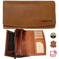 Rfid Damen GeldböRse Geldbeutel Portmonee Portemonnaie Leder Top Geschenk