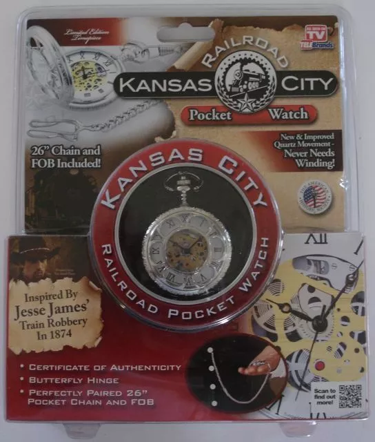 Kansas city pocket watch sale