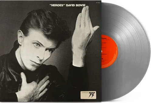 DAVID BOWIE LP Heroes GREY VINYL Limited Edition 45th Anniversary MAILS SAME DAY