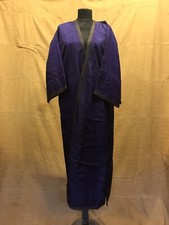 Vintage Uzbek Silk Robe, Purple Jacket Coat Caftan, Ethnic Unique Tribal Jacket