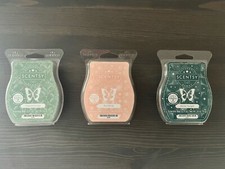 Scentsy Variety   Wax Bars  Lot Of 3  NEW 