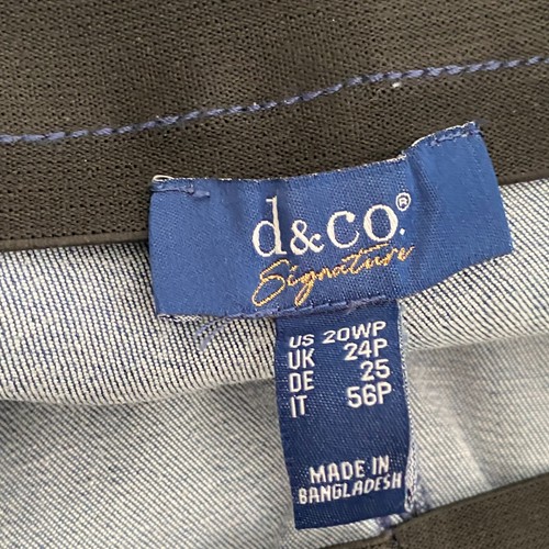Denim & Co. Signature Perfect Flex Cropped Jeans Pull On Size 20WP - Picture 6 of 11