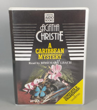 A Caribbean Mystery Agatha Christie Audiobook 6 Cassette Tapes Rosemary Leach