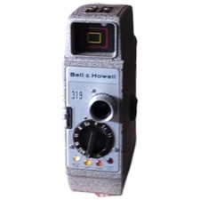 Vintage Bell  Howell Model 319 8mm Film Movie Camera