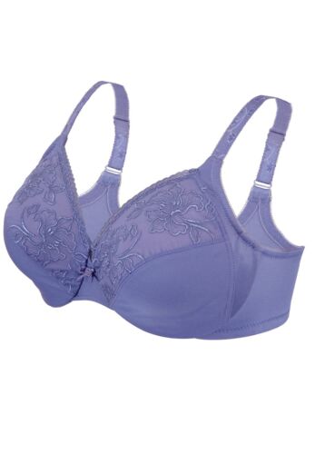 FAMOUS WONDERWIRE Bra Purple 36D Sophisticated & Elegant (SIDE-SMOOTHING) NEW - Picture 5 of 12