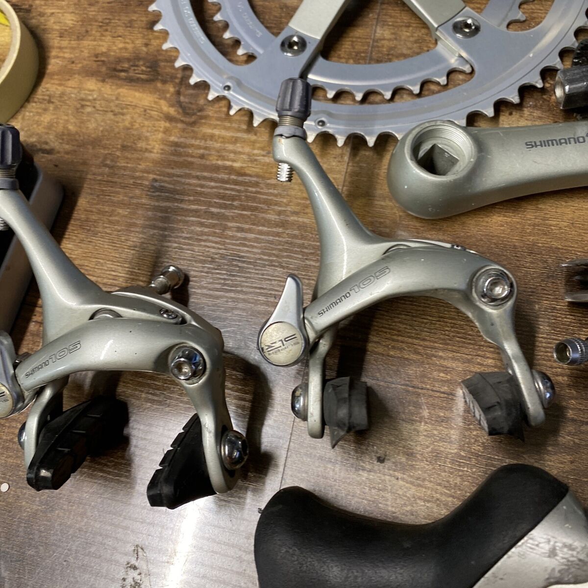 Shimano 1055 2x8 8 speed group set (8224-402) | eBay Shimano 1055 2x8 8 speed group set (8224-402) | eBay