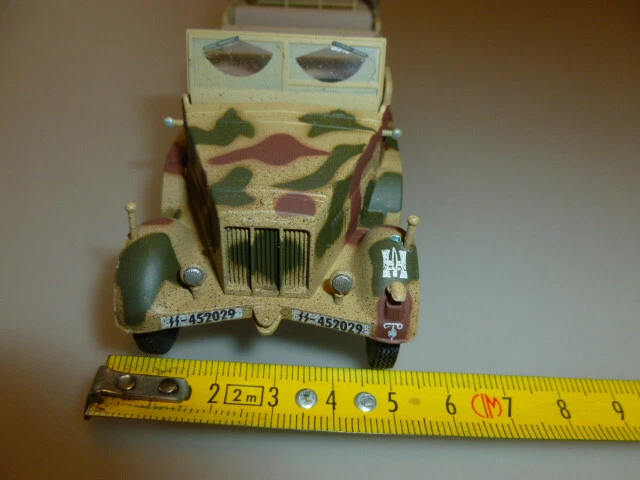 die cast 1 43  Corgi scala 1/50 - SDKFZ 8 toni- semicingolato  militare - Immagine 3 di 4