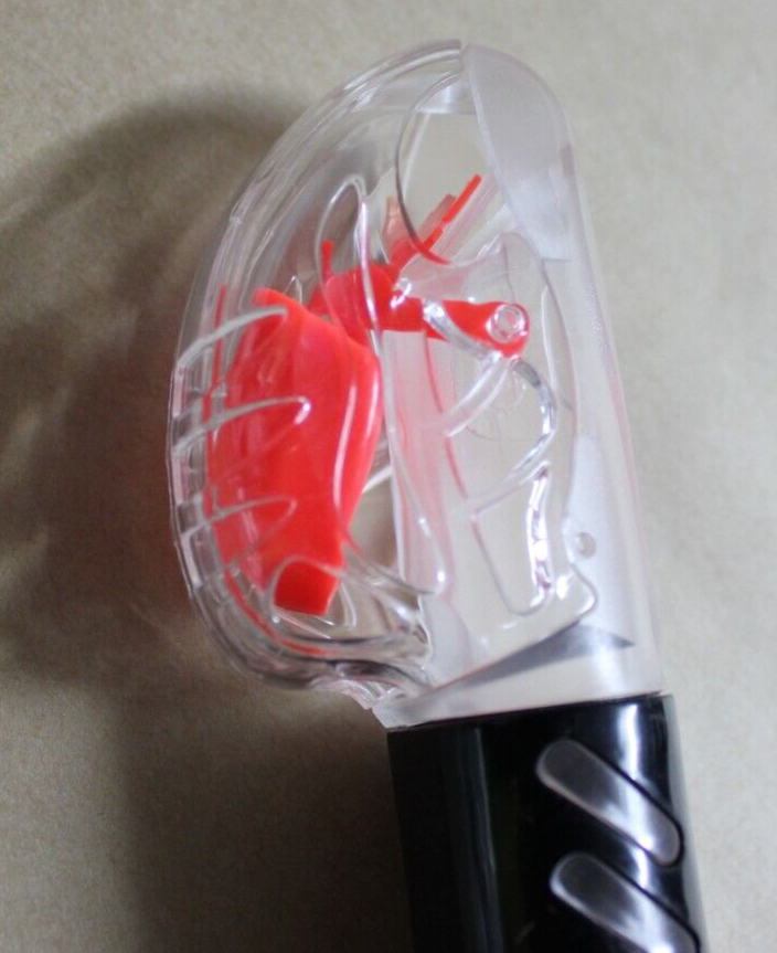 Dry Snorkel with Silicone Mouthpiece Purge Valve Mask Clip & Dry Valve