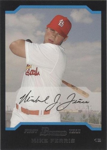 2023 Bowman Jackson Ferris Chrome Prospect Autographs Speckle 