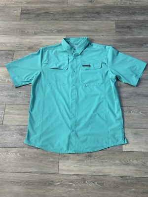 Cabelas's Shirt Guidewear Men s Sz XL Tall UPF 30 Shield Fishing Performance