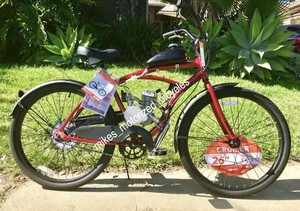 Fully Assembled Motorized Bicycle with 